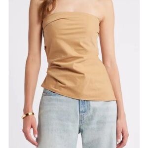 Open Edit Nordstrom layering tank  1X Silky comfy ruched zip up side